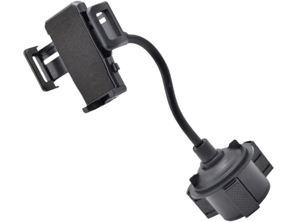 Suporte Para Celular Veicular E Porta-copos Com Mangueira Flexível