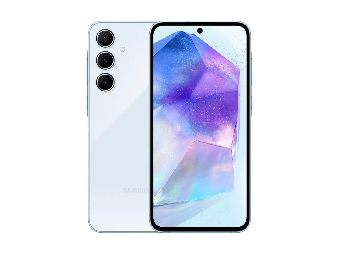 Smartphone SAMSUNG Galaxy A55 5G 128Gb A556 Ds Azul Grau a (Recondicionado Como Novo)