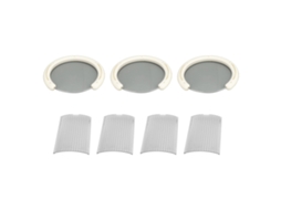 Organizador de Maquiagem de Mesa Plástico 3 Camadas S/MARCA