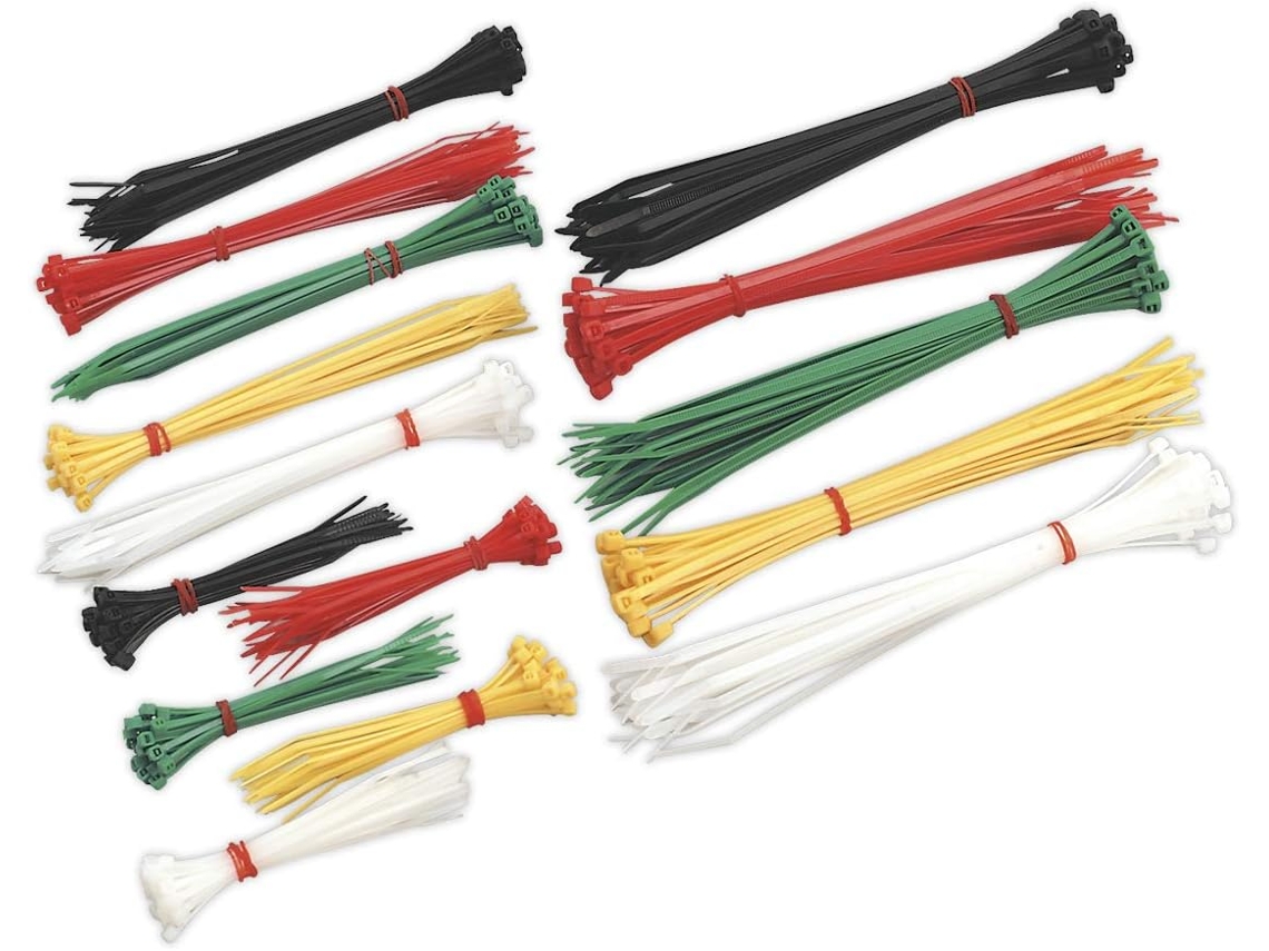 Ct375 Abraçadeiras De Nylon Sortidas (pacote Com 375 Unidades)