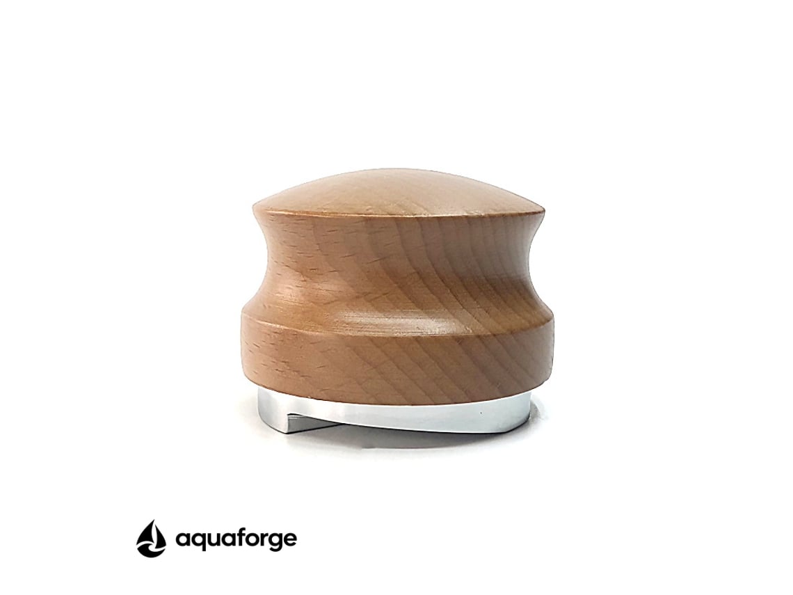 Distribuidor De Café Aquaforge Com 51 Mm E Madeira Para Espresso