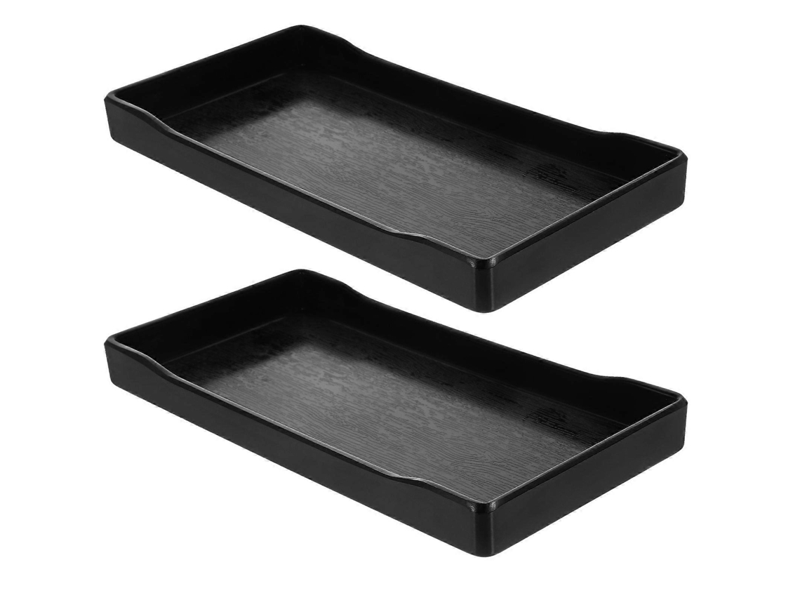 Bandeja Retangular Para Copos De Mesa 2 Peças Multifuncional