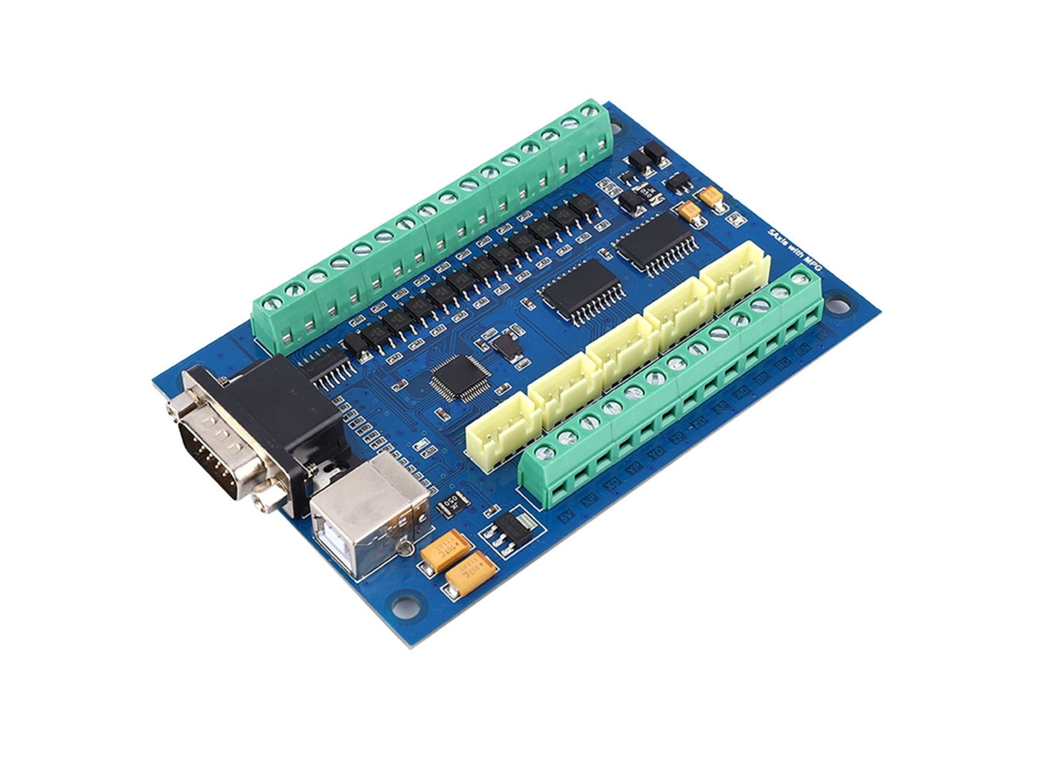 Placa de Controle de Movimento Usb 5 Eixos para Cnc