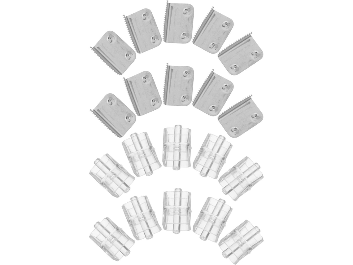 Conjunto com 10 folhas de PP e suporte Ferro para dispensador de adesivo Fita, corte de núcleo sem esforço.