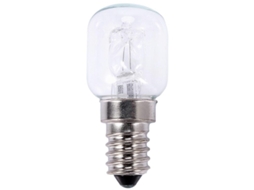 Bombilla Halógena E14 25W 220V 500°C Transparente 57x25mm