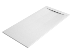 Base De Chuveiro Opalo 70x190 Cm Branco Grelha Branco