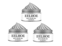 2pcsgrey—granny Gray Colorful Hair Wax Hair Mud Long-lasting Styling Natural Fluffy Color Disposable D