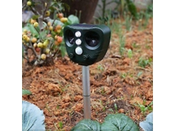 Repelente Ultrassônico De Animais Alimentado Por Energia Solar Olysi Shop