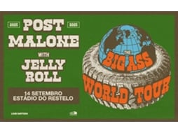Bilhete POST MALLONE PRESENTS THE BIG ASS WORLD TOUR