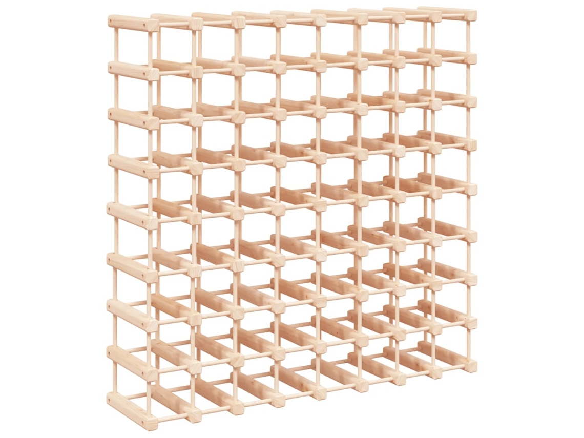Wine Rack, Wine Racks Vidaxl Marrom Madeira De Pinho (n/a)