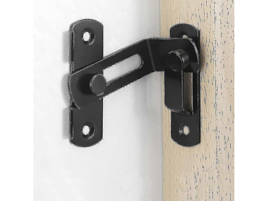 Trava De Porta Angular 90 Graus Com Parafusos, Para Portas E Janelas