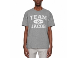 Rockinstone Twilight Movie Team Jacob Solid Graphite Adult T-shirt Size:s