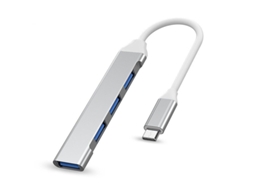 Conversor Hub com 1 USB 3.0 e 3 USB 2.0 para Windows Linux YANYXR