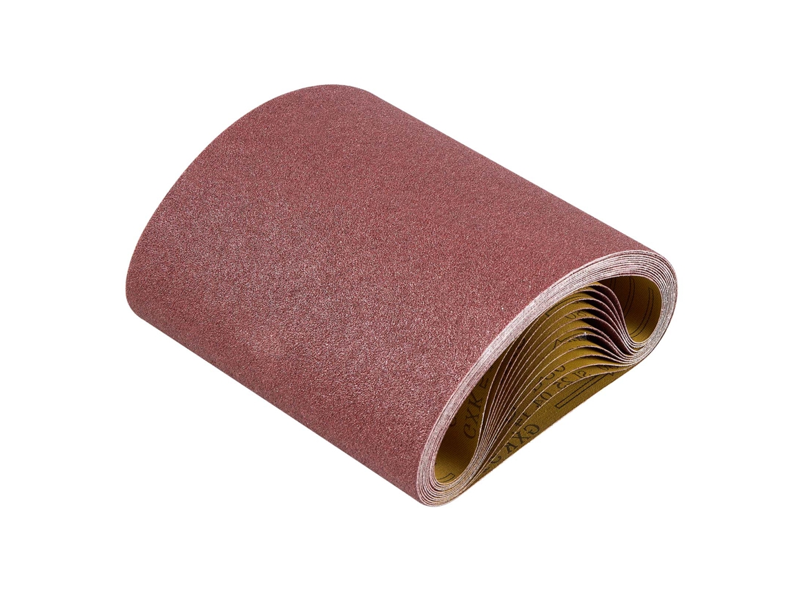 Lixas De Óxido De Alumínio Grão 80 Vermelhas 202 X 485 Mm 12 Unidades Vevor