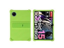 Capa Protetora De Silicone Com Suporte, Compatível Com O Tablet Doogee Tab A9/a9pro De 11 Polegadas.verde Ushion