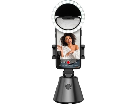 Suporte Vlogging Giratório Detector Movimento Anel Led Smartphone BIGBEN CONNECTED
