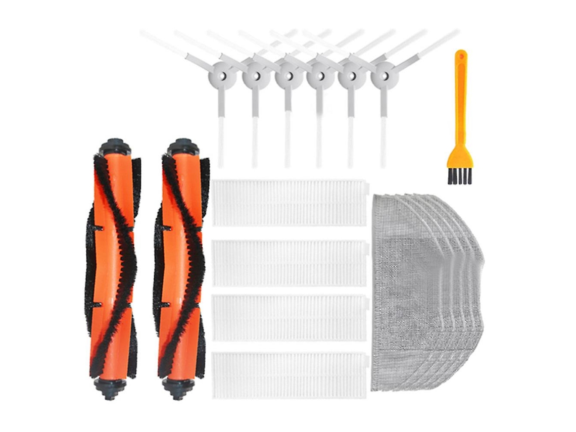 Kits de Filtro de Escova Lateral para Xiaomi Mijia G1 Aspirador de Pó Sobressalente Sarts