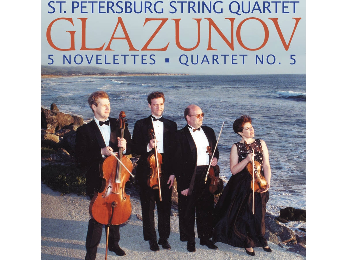 CD St.Petersburg String Quartet - Glazunov:Novelettes For String Quartet (1CD)