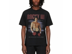 Rockinstone Rocky Faded Background Smoke T-shirt Size:m