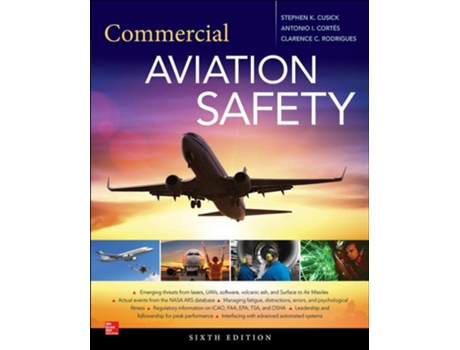 Livro Comercial Aviation Safety de Cusick (Inglés)