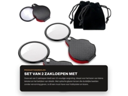 Vergrootglas 10x - Mini Loep - Design Rotativo - Monoculaire Lentes - Lentes De Limpeza - Alta Transparência - Óculos De Estudo