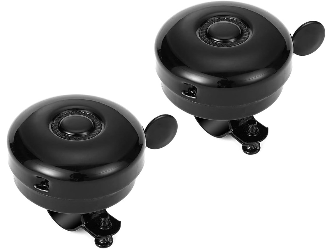 2 Campainha Infantil AQUAFORGE metal segurança para Mtb, estrada, scooter e adulto