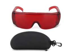 Óculos de Proteção Laser Bachin com Filtro de Luz 405 1064nm para Gravura e Operação Verde/vermelho