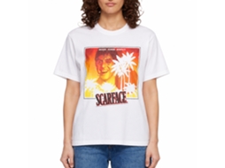 Rockinstone Scarface Movie Sunset White Adult T-shirt Size:xxxl