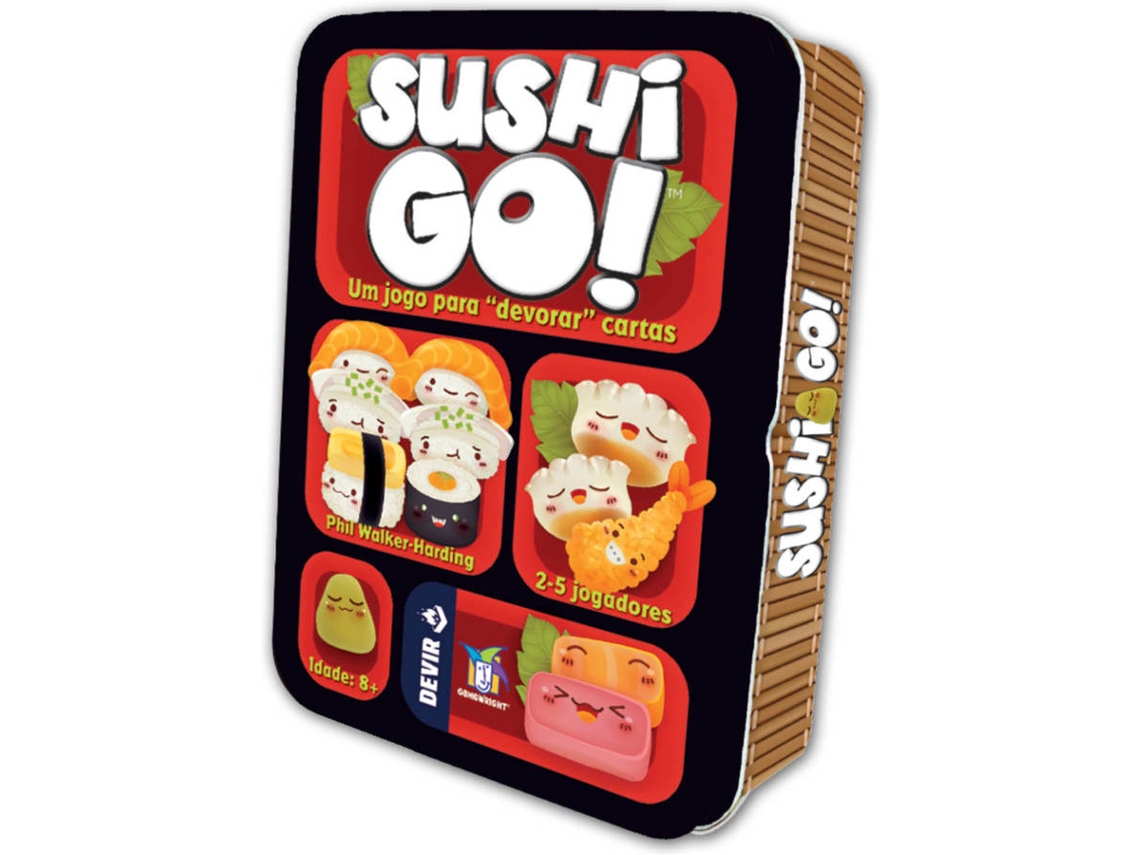 Jogo de Tabuleiro DEVIR Sushi Go (Idade Mínima: 8 - Nível Dificuldade: Baixo)