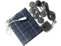 Fonte De Água Movida A Energia Solar, 2w, 6v, Gerador De Oxigênio Para Uso Doméstico E Profissional Com Acabamento