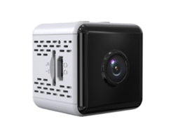 Mini Câmera Espiã Câmera Escondida Wifi para Segurança Doméstica 1080p Hd Nanny Cam com Visão Noturna e Detecção de Movimento Branco USHION