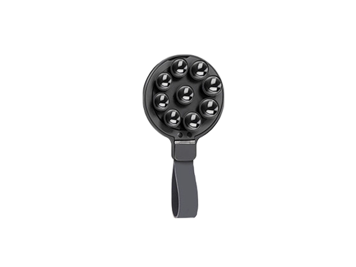 Suporte Magnético Para Telefone Em Silicone E Aço Inoxidável - Cinza-aquaforge