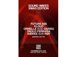 Bilhete SOUND WAVES Xmas Edition|Porto