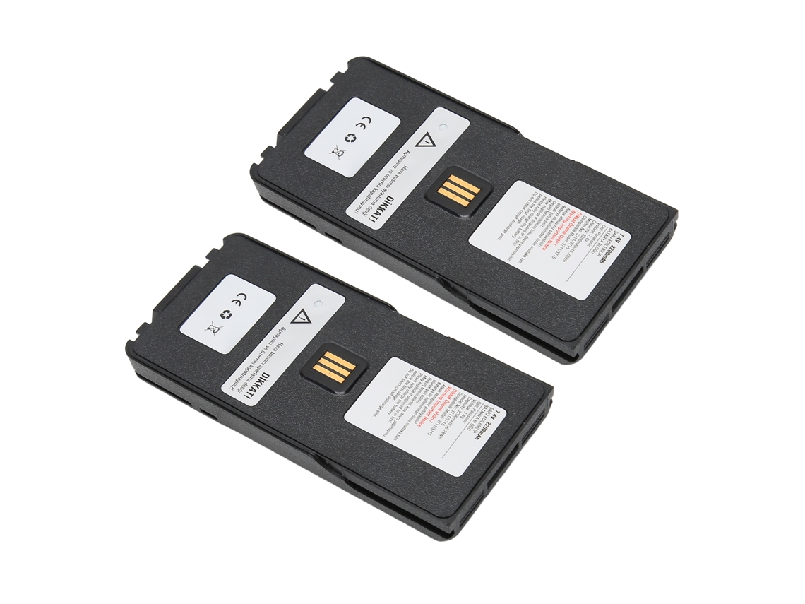 Substituição de Bateria de Rádio Walkie talkie para Equipamento Aselsan Bateria de Lítio 2200mah 7.4v EOOCOO