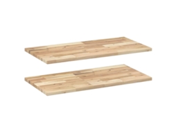 Floating Shelf, Floating Shelves Vidaxl Marrom Madeira De Acácia (60 X 40 X 2 Cm)