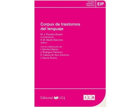 Livro Corpus De Trastornos Del Lenguaje de Vários Autores (Espanhol)