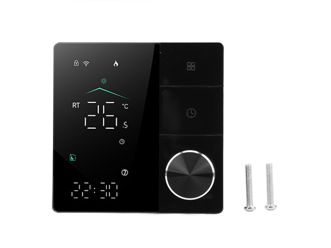 Termostato Inteligente Wi fi Programável com Controle por App e Toque Capacitivo para Aquecedores de Água