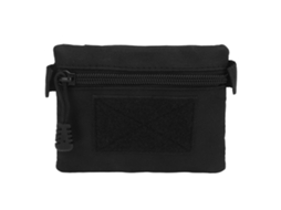 Bolsa De Cinto Preta De Nylon Portátil Para Moedas E Ferramentas Pequenas Viagem Ao Ar Livre