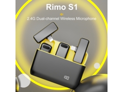 2026 micrófono Lavalier Inalámbrico para Teléfono Smartphone Android Clip on Lapel Mic Sistema Inalámbrico