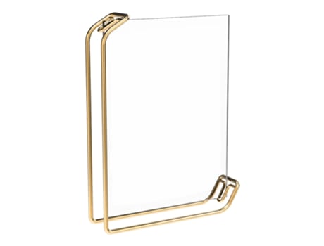 Molduras Para Poster Para Exibição De Fotos Em Mesa, Suporte Para Quadro De Família Ou Arte, Pacote Com 2 Unidades