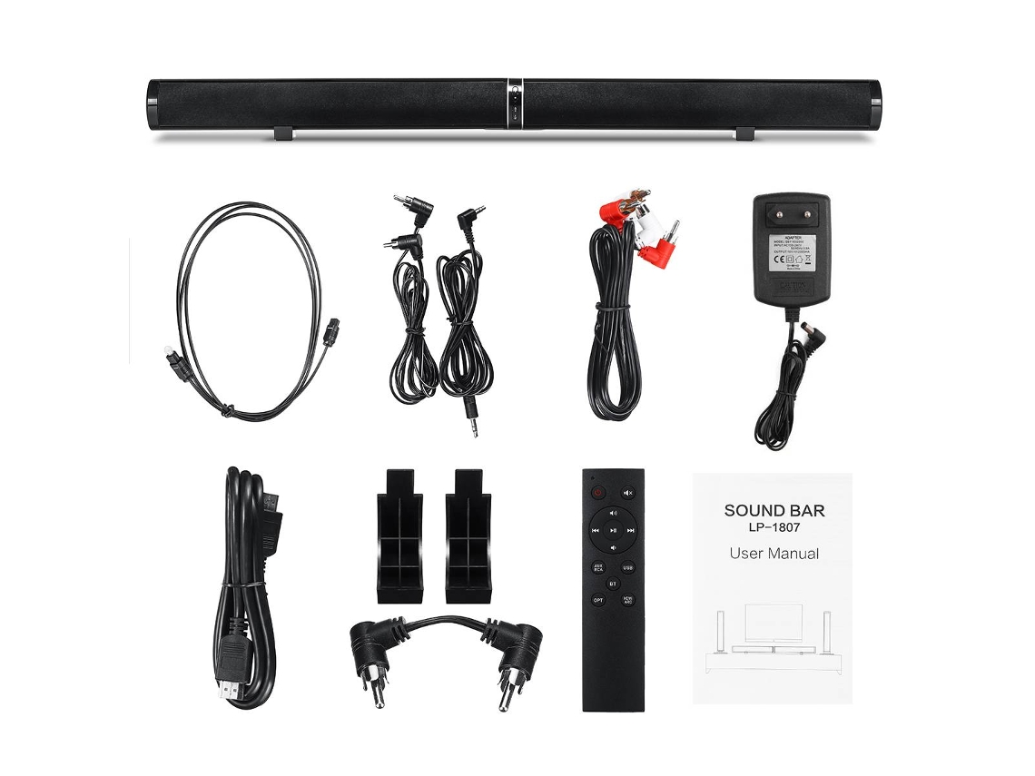 Soundbar Bass 3DSurround SLOWMOOSE Bluetooth[Plug Eu] Worten.pt