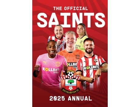 Livro The Official Southampton FC Annual 2025 de twocan (Inglês - Capa Dura)