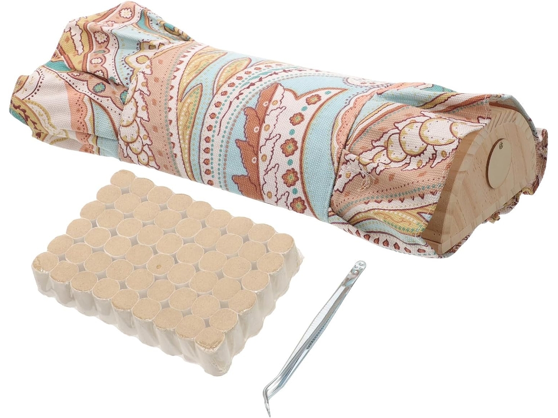 Almofada Ortopédica para o Pescoço com Suporte e Terapia de Calor. Prática Moxabustão, Ideal Uso CHABERLU