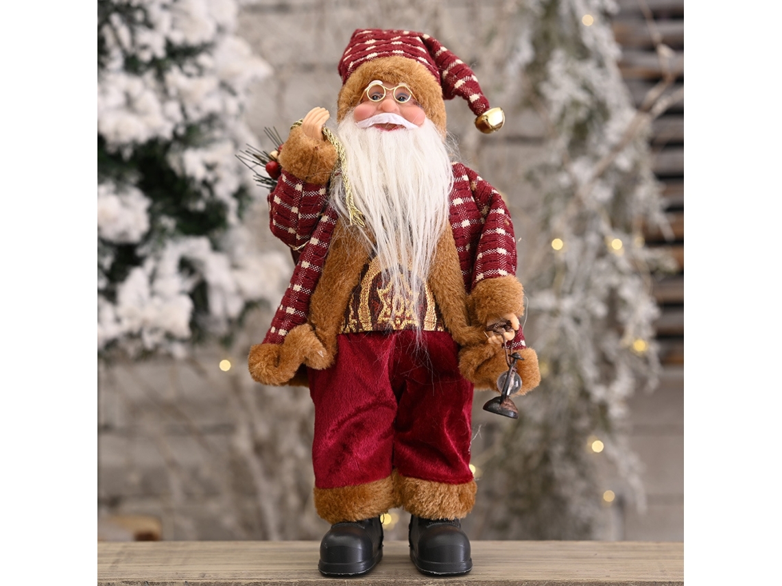 Laxiscreed Saco De Natal Para Árvores E Crianças Com Doces E Maçã, Enfeitefestivo Para Festas Natalícias