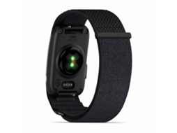 Bracelete De Nylon Entrançado Para Relógio Desportivo Garmin Cirqa Preto Hexinyigjly