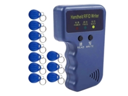 Leitor, Impressora E Duplicador Rfid Portátil De 125 Khz, Programador E Clonador De Carteira De Identificação Atualizado, Com 10 Unidades. Aquaforge