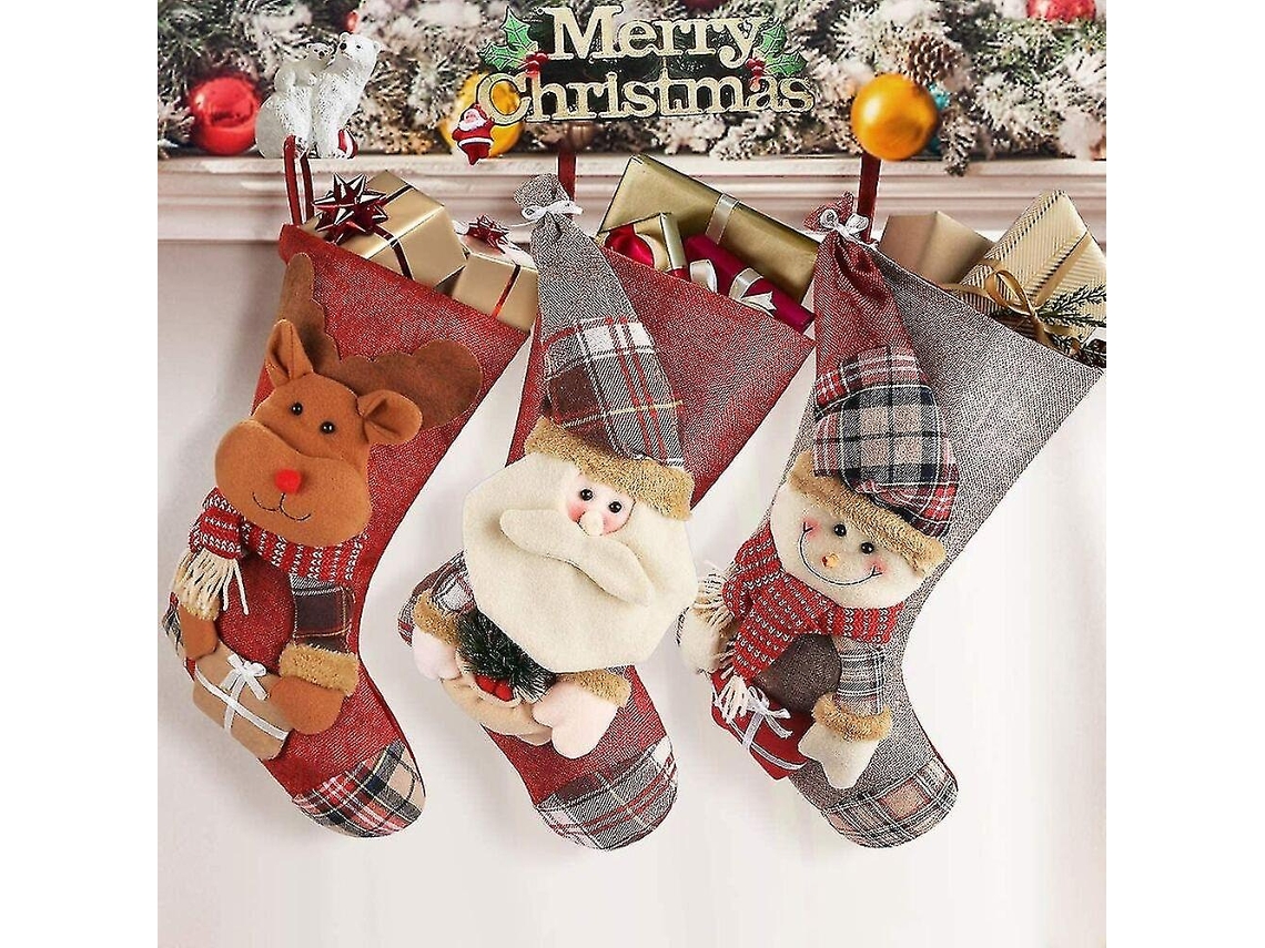 Meias Tridimensionais Para Presentes De Natal Olysi Shop