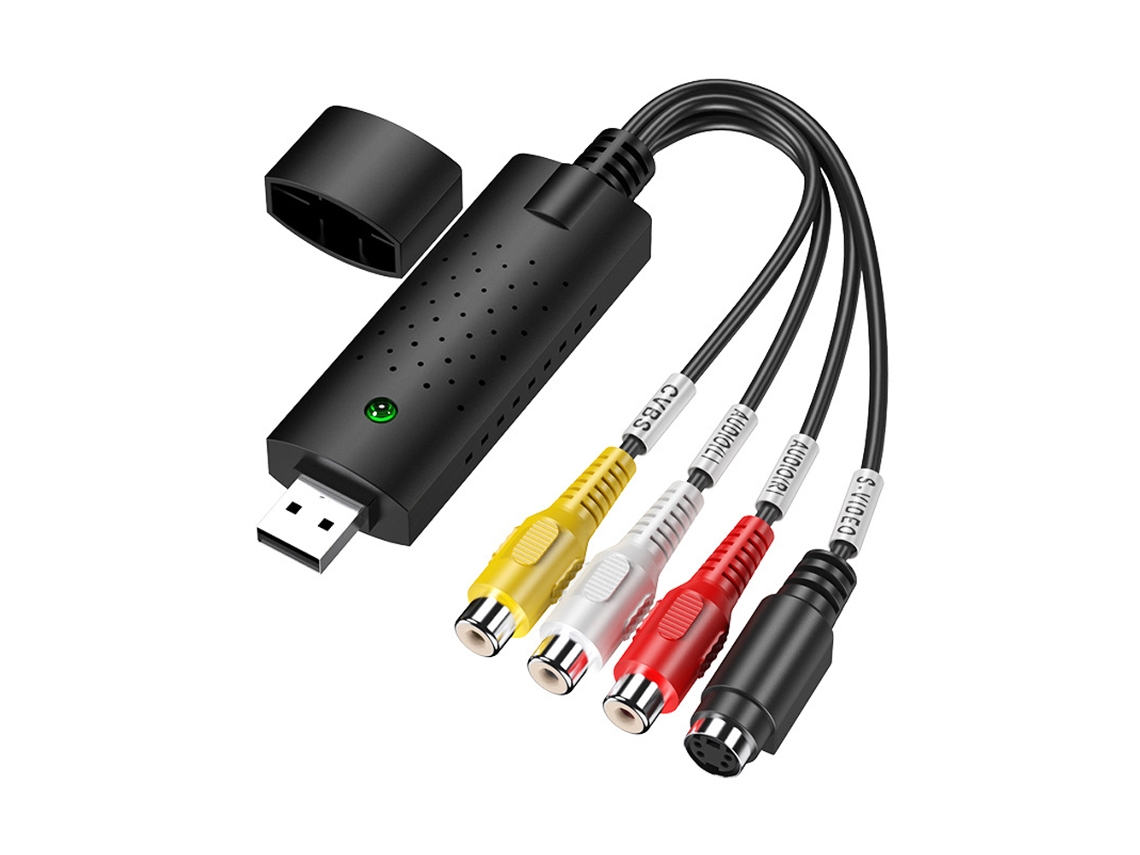 Aetheria adaptador de Vídeo Usb 2.0 com Captura de Áudio, Inclui Software de Edição e Driver
