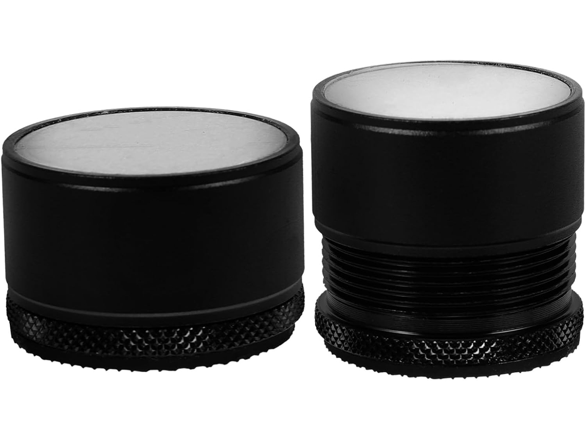 Doitool 2 Peças De Elevadores Cama Metal Ajustáveis, Almofadas De Pés Móveis Duráveis Para Sofá, Mesa E Cadeira