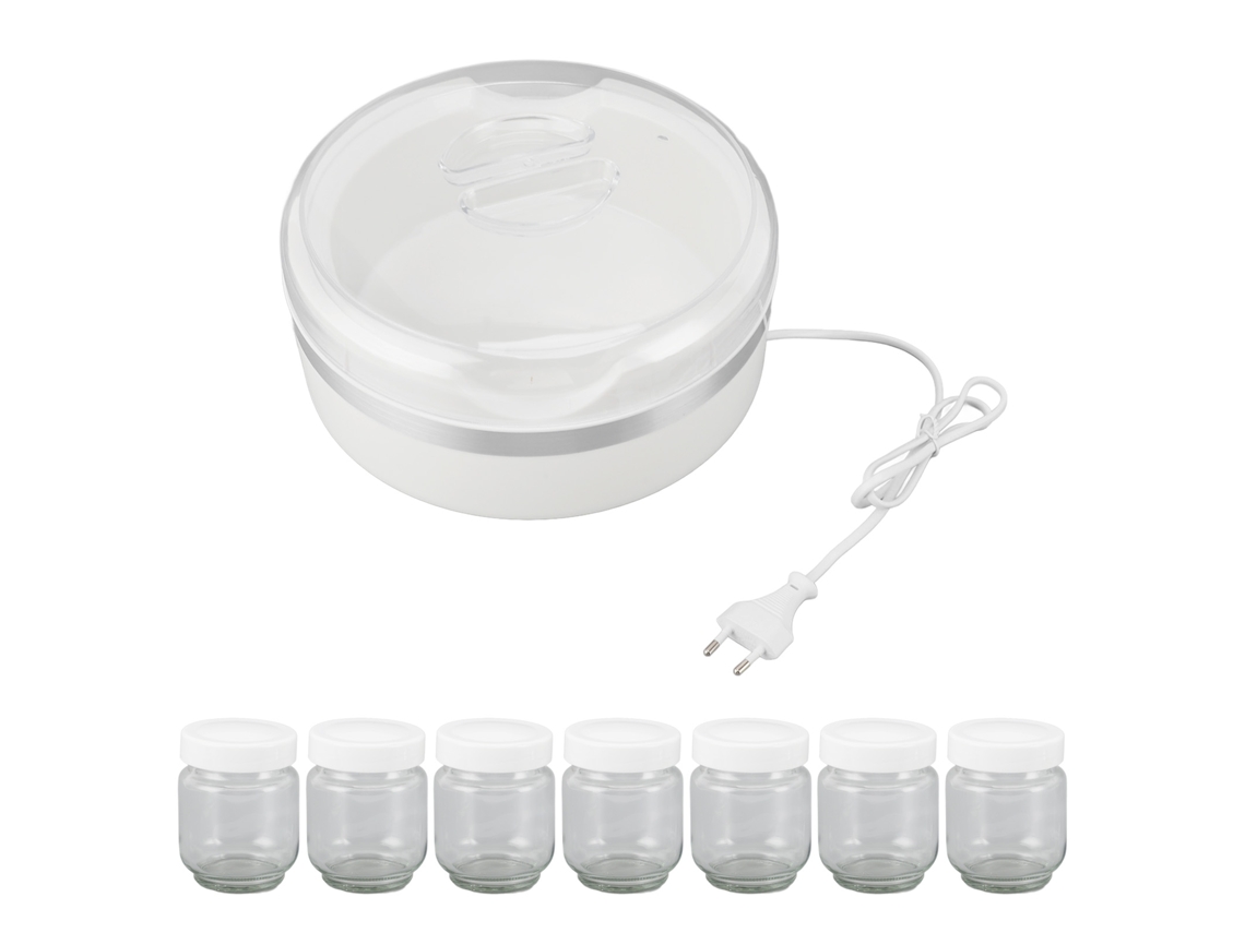 Laxiscreed Iogurteira Multifuncional Com 7 Copos, Temperatura Constante, Ideal Para Natto, 220v Ue
